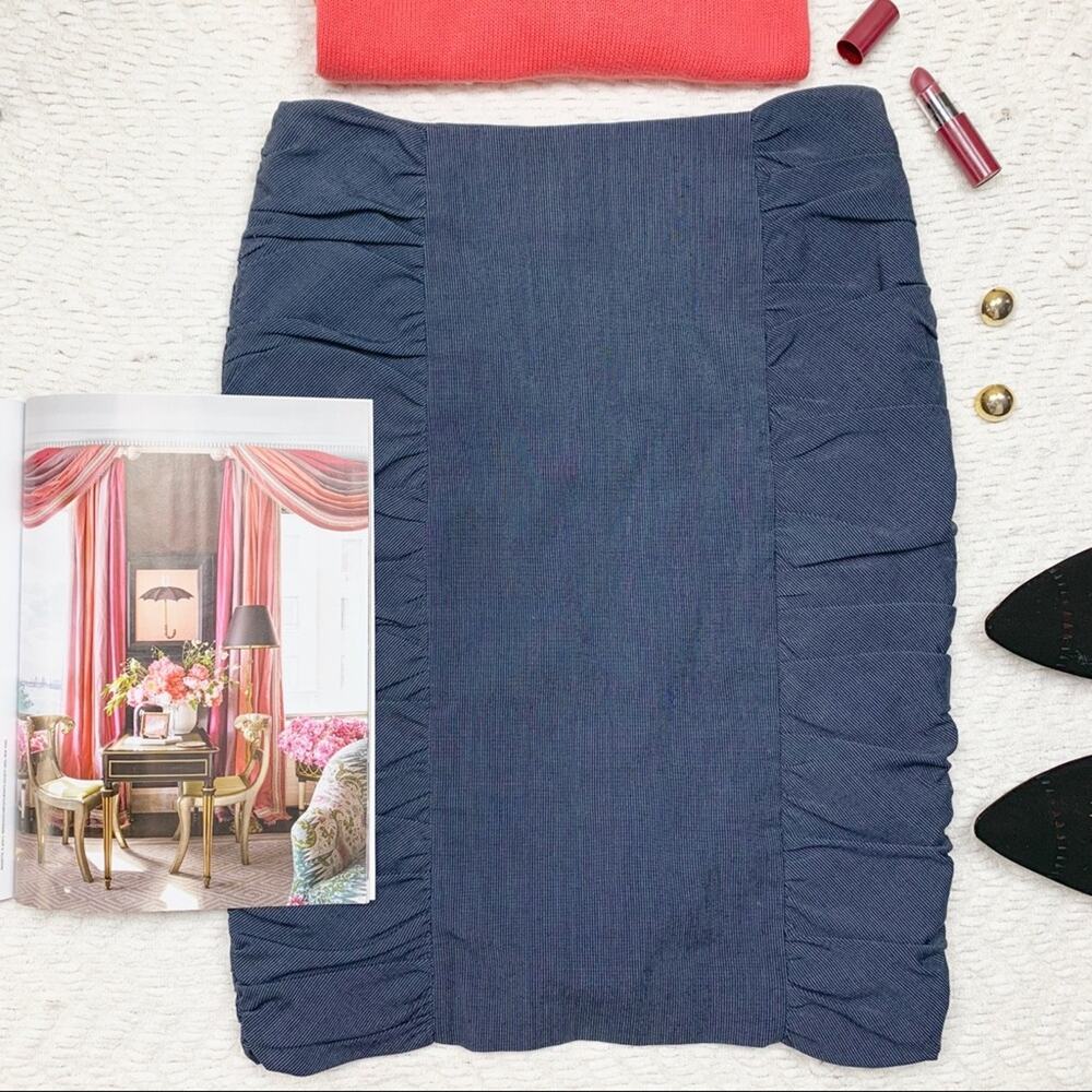 Cartonnier Ruffle Pencil Skirt